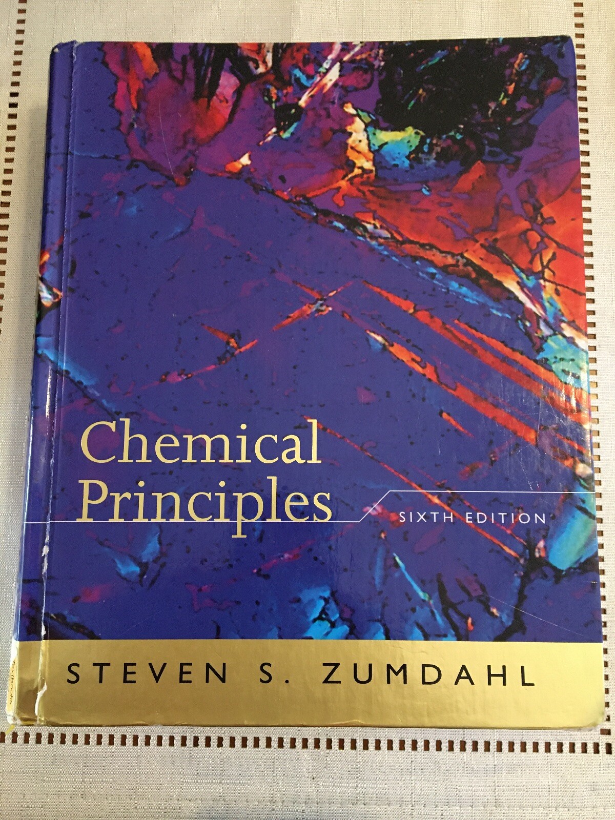 Chemical principles - 6th Edition, Steven S. Zumdahl | eBay