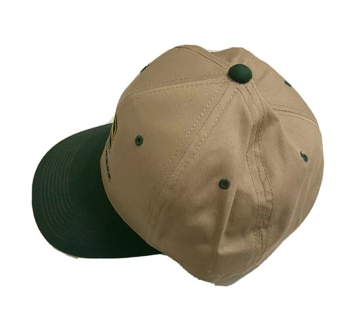 VTG John Deere Hat Snapback Green and Tan Embroidered Trucker Cap Mint Condition - Picture 4 of 7