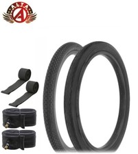 SCHWINN STYLE MINI BRICK 20X 1.75 S2  20 X 2.125 S2 STINGRAY SLICK TIRE 6PC SET