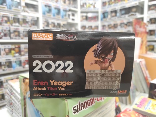 ATTACK ON TITAN EREN YEAGER ATTACK TITAN VERSION NENDOROID N°2022 GOOD SMILE NEW - Imagen 5 de 6
