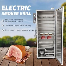 Hakka Digital Electric Smoker Grill 8 Racks Outdoor BBQ Commercial Food Grill