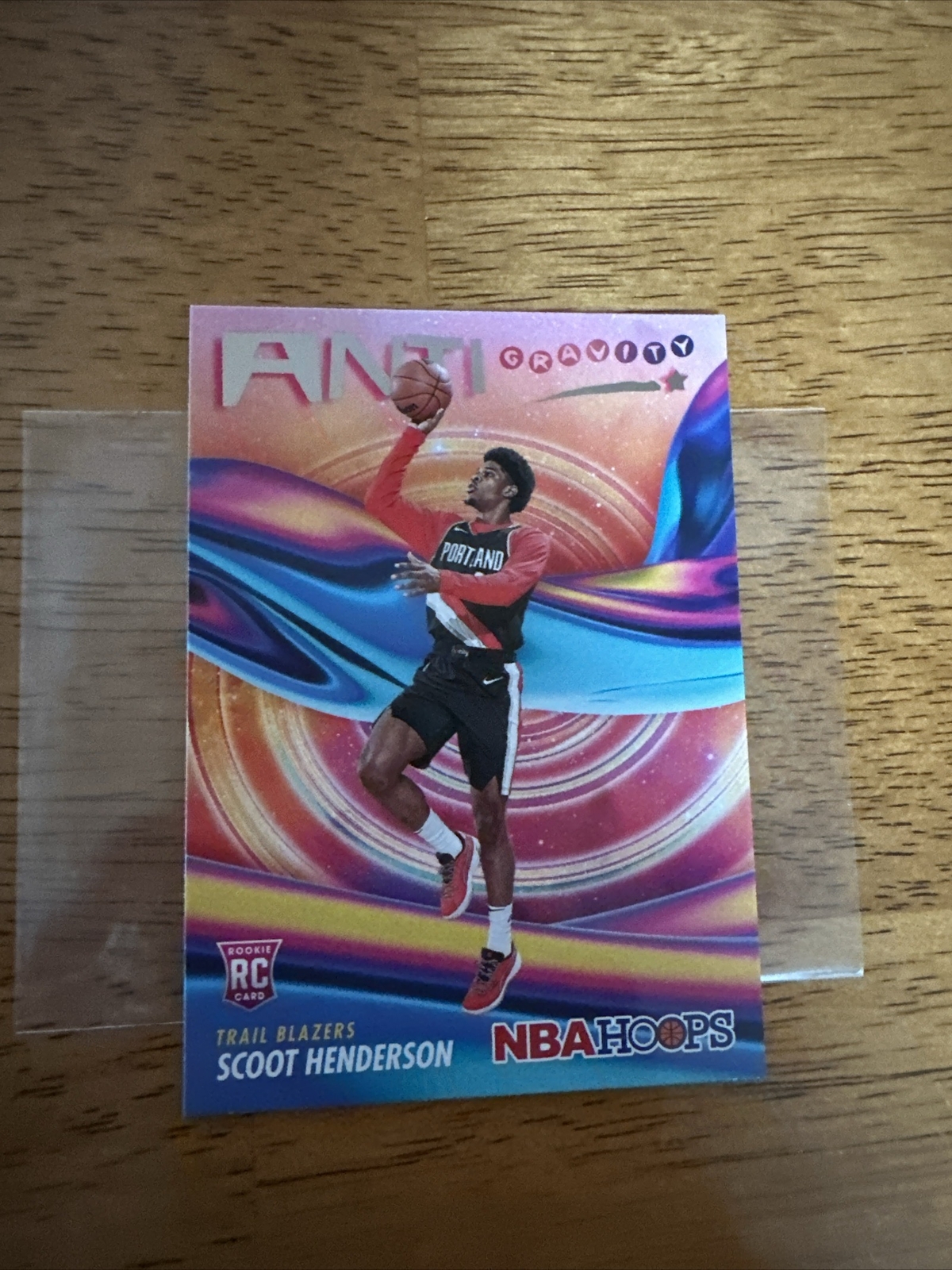2023-24 Panini NBA Hoops Anti Gravity Scoot Henderson Rookie #11 RC Trailblazers