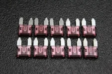 10 PACK ATM 40 AMP FUSES MINI FUSE BLADE STYLE CAR BOAT AUTOMOTIVE AUTO ATM40