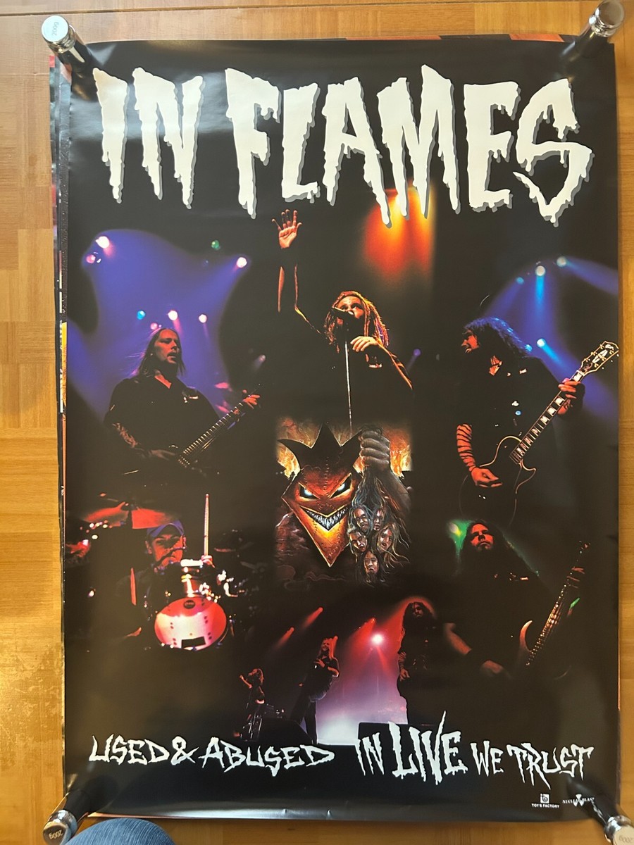 In Flames / Used & Abused - In Live We Trust 2002 Japan Original