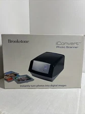BROOKSTONE - iConvert Photo Scanner - INSTANTLY TURN PHOTOS INTO DIGITAL IMAGES