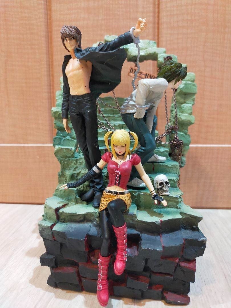 NO BOX] DEATH NOTE Light Yagami L Misa Amane Diorama Figure