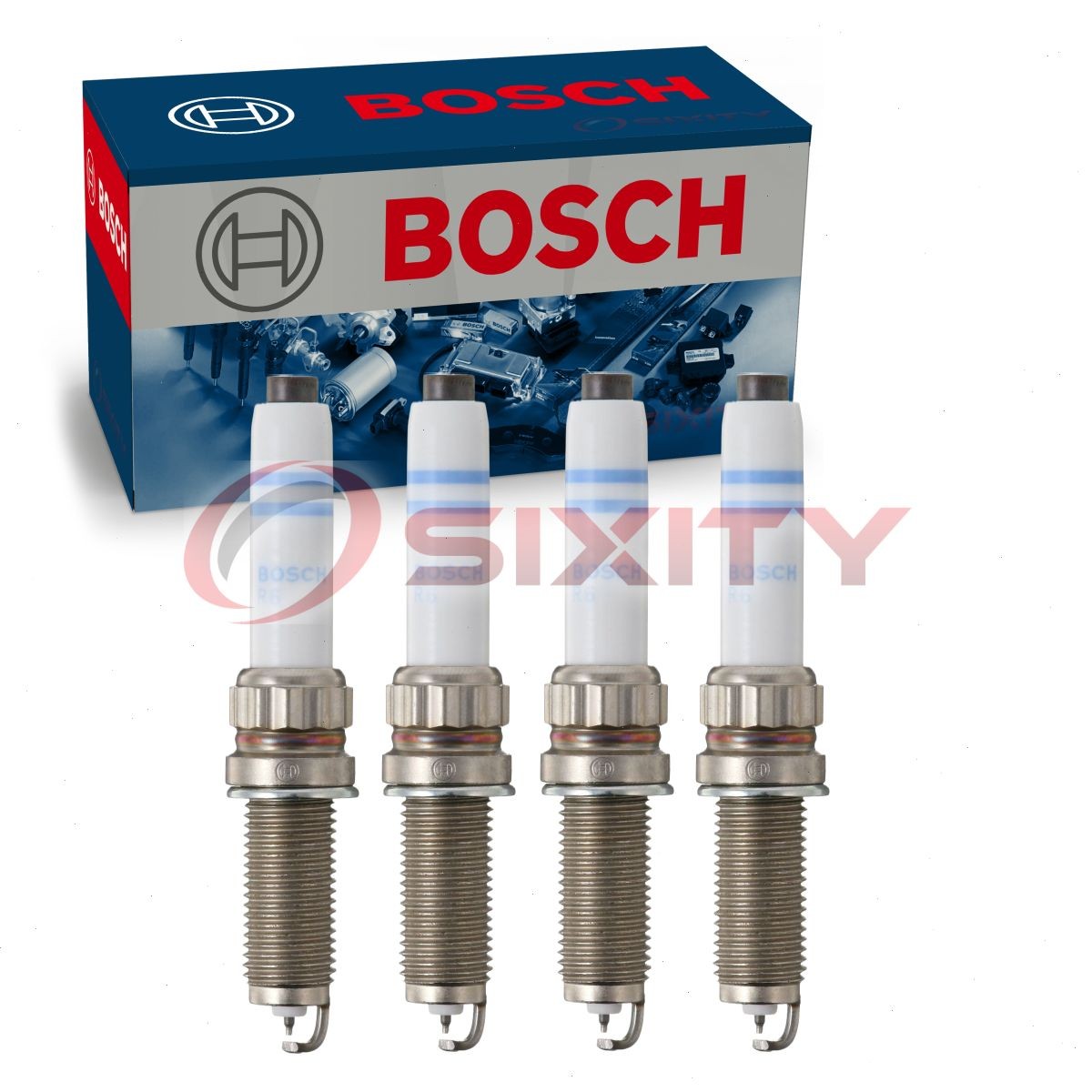 4 pc Bosch Double Platinum Spark Plugs for 2014-2020 Mini Cooper 2.0L L4 dq