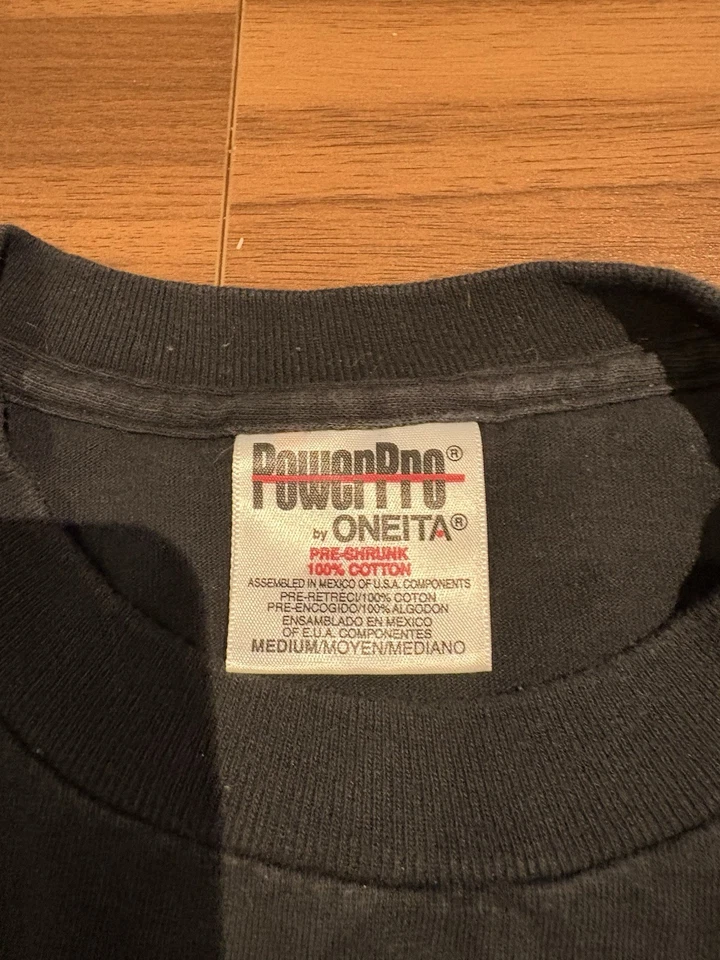 Camiseta De Colección Chris Jericho Y2K WWF M Lucha Libre WWE De Colección Foto 3 de 4