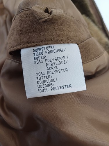 Casa Blanca Faux Fur Women's Jacket Coat Elegant Outerwear EU Size 44 Casablanca - Picture 13 of 18