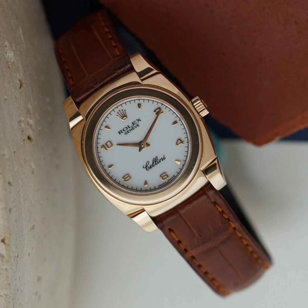 Rolex Cellini Rose Gold Case Wristwatches for sale | eBay