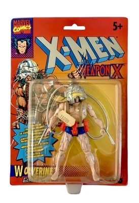 MARVEL X-MEN THE UNCANNY WEAPON X WOLVERINE BLUE SHORTS TOY BIZ / TYCO #2 RARE ! - Photo 1/4