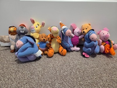 11 x Disney Winnie Pooh Plüschtiere Stofftiere Juniortüte Mc Donalds 2000er