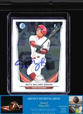 2014 Bowman *Seth Mejias-Brean **Card #BCP104** AUTO (RC)