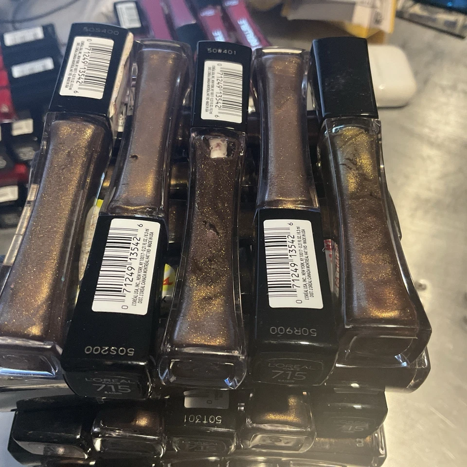 L'Oreal INFALLIBLE PRO Lip Gloss 8 hrs Wear 715 RAISIN 0.21oz 9z - Image 2 of 4