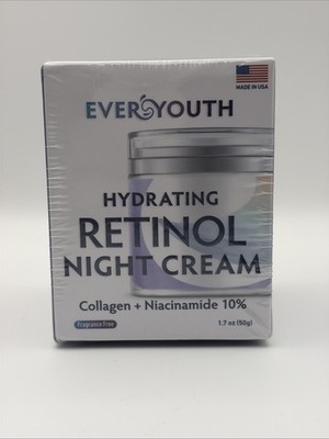 Ever Youth Retinol Correxion Deep Wrinkle Night Cream Anti-Aging Moisturizer NEW