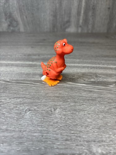 Vintage Dinosaur Wind Up Toy 80s Made In China Hopping Works Great 2.5” - Picture 2 of 9
