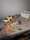Marx Johnny West Toy Lot Figures Accessories Horse Guns Belts Chaps Arrows