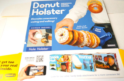 2022 PRANK-O ''DONUT HOLSTER''  Empty Box GAG GIFT JOKE for Presents/Gifts FUN
