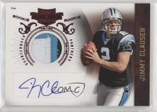 2010 Panini Plates & Patches 164/499 Jimmy Clausen #219 Auto 6o3
