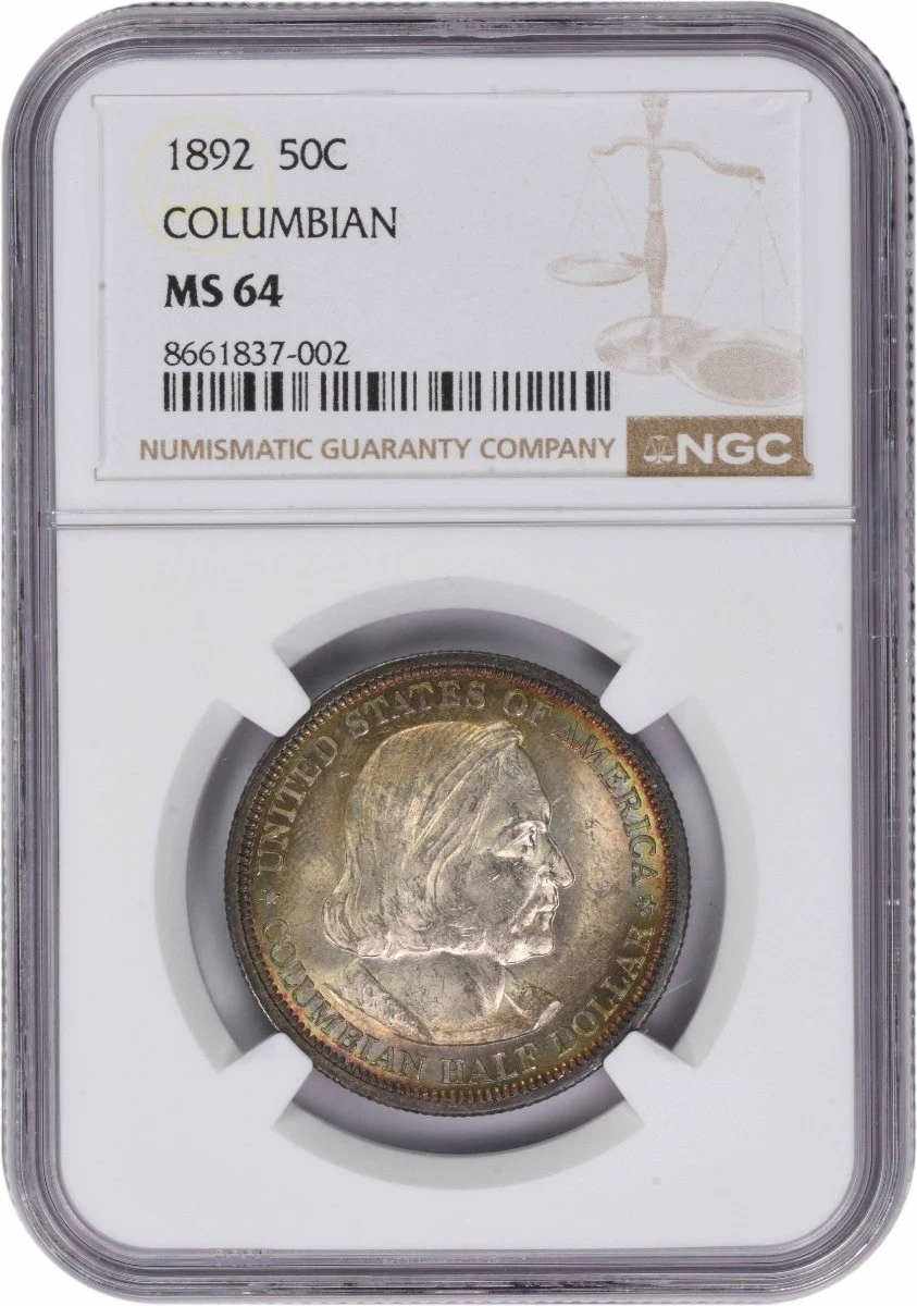 MS 64 Graded 1892 Year US Commemorative Coins for sale | eBay
