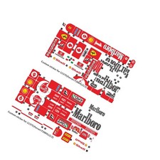 Custom sticker for set 11375 F2004, Precut sticker only.