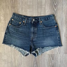 NWOT Levi's Premium 501 Original Fit High Rise Women's Shorts  BIG E  Size 27