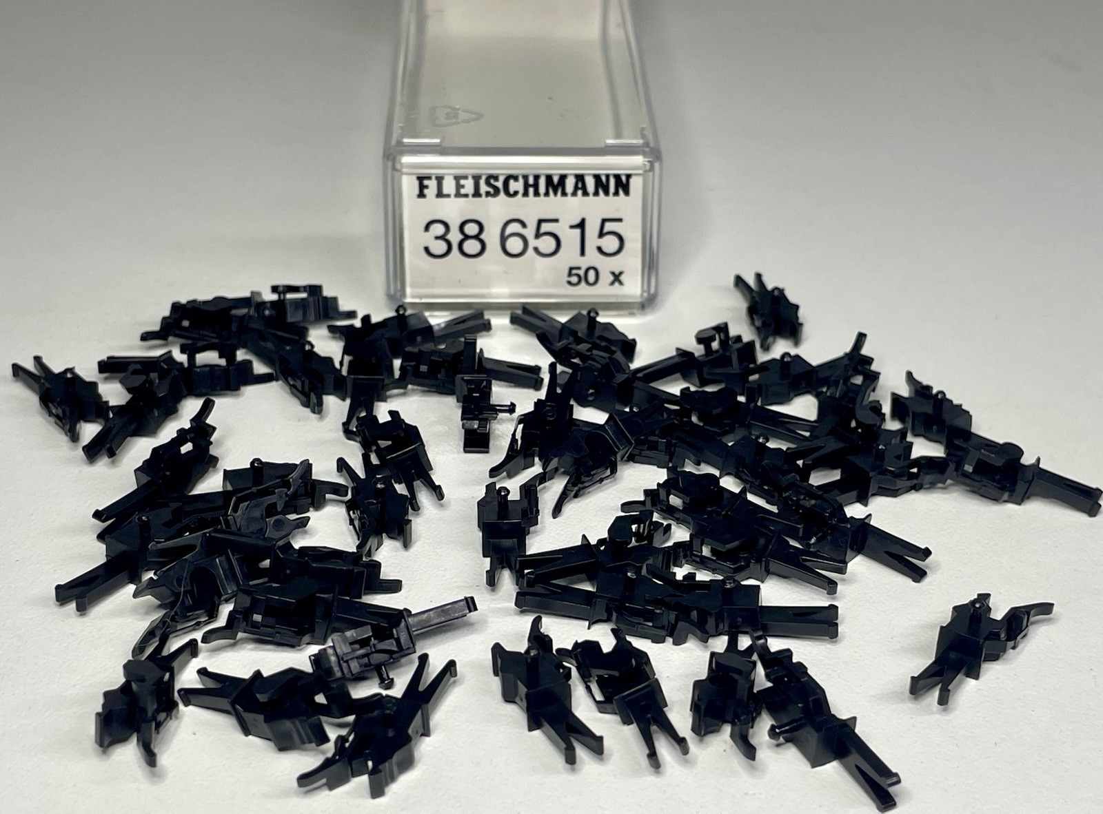 Fleischmann 386515 Profi Swallow Tail Clip NEM 362 Couplings Pack of 50 HO Scale