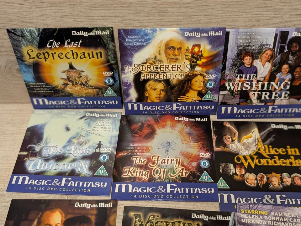 "Magic & Fantasy" DVD Collection 12 films bundle Daily Mail Promo - Image 2 of 4