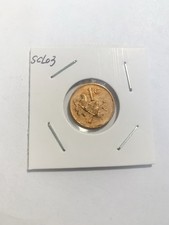 1991 Africa South 1 Cent KM#132. One Penny coin. Sparrows Bird  Nice Coin