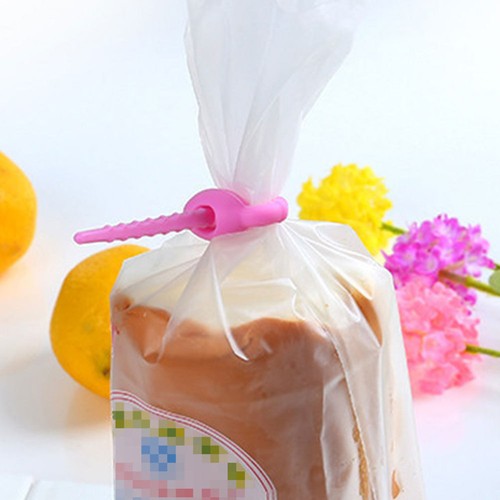 50 PCS Seal Clamp Tie Sealing Pour Food Clip Reusable Silicone Ties - 第 6/12 張圖片