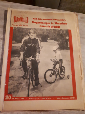 Der Radsportler-Nummer 20/1969--Friedensfahrt mit Startliste