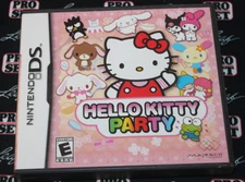 Hello Kitty Party (Nintendo DS, 2009)  CIB, Cleaned, Tested & Authentic
