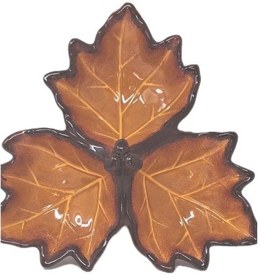 Maple leaf dish Better Homes &Gardens Heritage Collection   Serving  Centerpiece