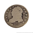 1825 Barber Dime One Dime United States Coin Well Circulated 10 Cents