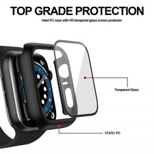 Full Cover Case Screen Protector For Apple Watch Series 11 10 9 8 7 6 SE 42/46mm