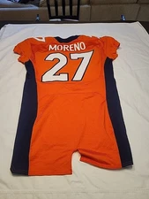 Knowshon Moreno Denver Broncos Nike Game Issued Jersey Size 44 Georgia Bulldogs 