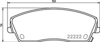 Bremsbelagsatz Scheibenbremse Prime Brembo P 11 041 FüR Chrysler LE 300C LX AWD