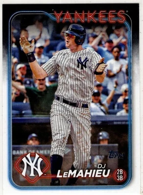 2024 Topps Series Two Baseball DJ LaMahieu No. 641 New York Yankees - Bild 1 von 2