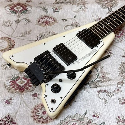 Electric Guitar Steinberger GP2T Headless White S/N N2778 with Soft Case