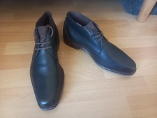 Herren Floris van Bommel Stiefelette 40-41 7,5 Braun Leder Chukka Boots