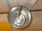 Vintage Folgers Decorative Coffee Can 3 lb. Chickens Fruit Fish Coffee Pot w/Lid — photo 5