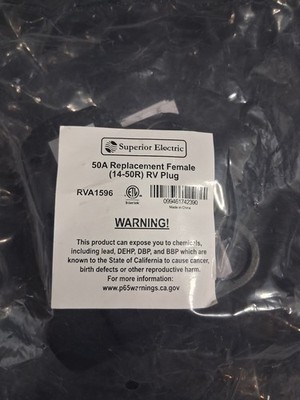 Superior Electric 50amp 125/250v Replacement Female (14-50R) RV Plug