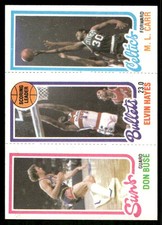 1980-81 Topps Don Buse / Elvin Hayes / M.L. Carr TL #35 / 190 / 242