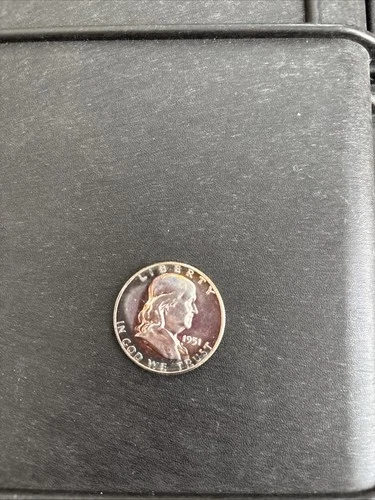 1951 Franklin Half Dollar Proof Coin
