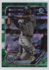 2019 Bowman Chrome Draft Sapphire Edition Green 32/50 Izzy Wilson #BDC-13 2r7
