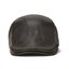 Men Genuine Newsboy Leather Hat Cap Gatsby Flat Golf Cabbie Made In USA - Foto 9
