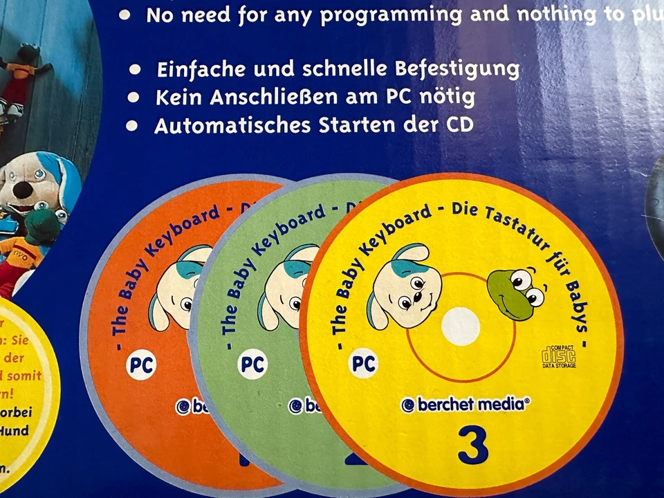 Lernspielzeug Berchet Media PC-Spiele / Kinder Computer Tastatur - ab 1 Jahr - Bild 2 von 4