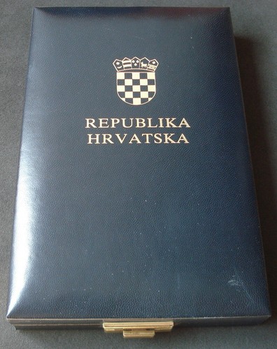 Croacia, Orden de Banus Josip Jelacic - conjunto, plata; medalla, guerra de la Patria, raro - Imagen 11 de 12