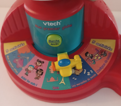 VTech Fly and Learn Globe Children's Educational Interactive Learning Toy FRENCH - Picture 4 of 7