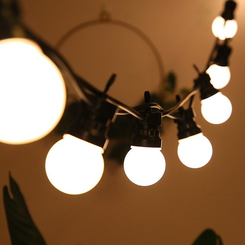 8m 13m Garland Mains Power Globe String Lights Festoon Party Yard Garden Wedding - Picture 24 of 84